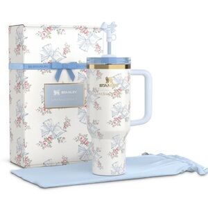 LoveShackFancy 40 oz. Blue Quencher